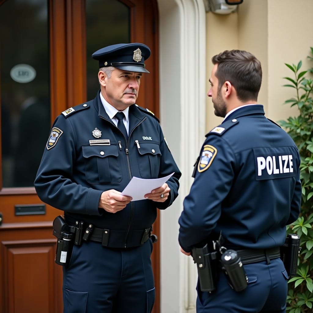 Porte d'entrée fracturée — violation de domicile, plainte et procédure pénale