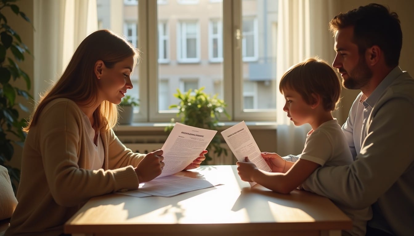 Foyer consultant ses ressources pour une demande de logement social